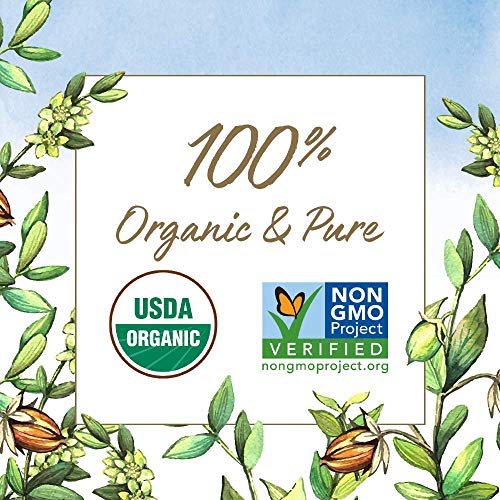 Garden of Life 100% Organic Cold Pressed Golden Jojoba Oil for Skin & Hair