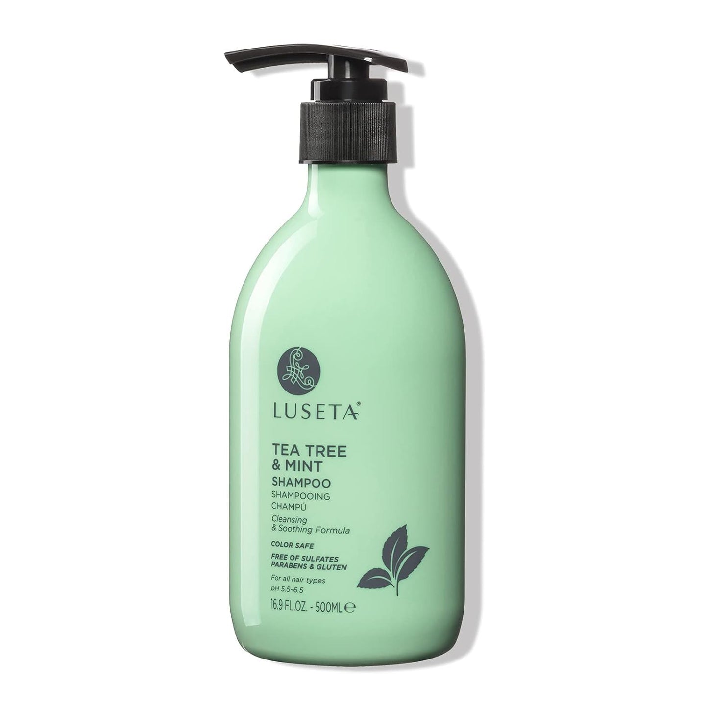 Luseta Tea Tree & Mint Cleansing and Soothing Shampoo 16.9 Oz