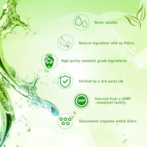 MAYKER Green Tea Extract Powder - 0.7 oz Cosmetic Grade for DIY Skincare