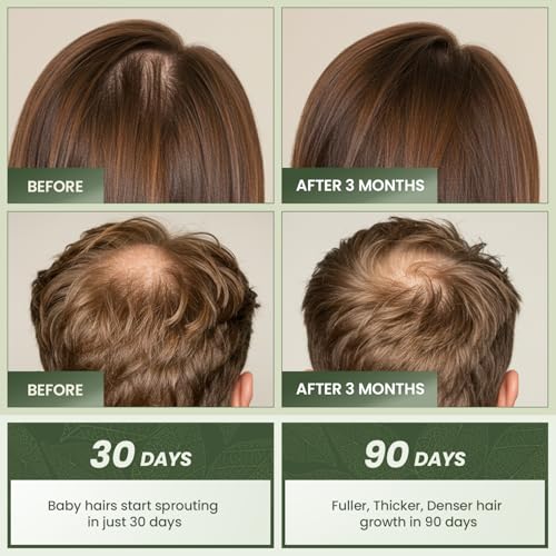 Essynaturals Hair Growth Oil with Biotin & Caffeine - 1.7 Fl Oz Serum