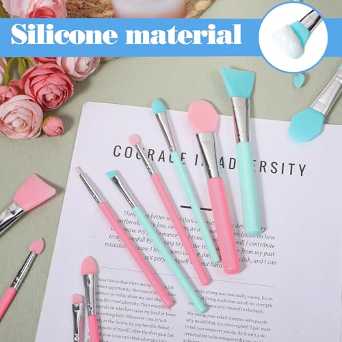 14PCS Silicone Brush Applicator Kit for Makeup, Resin, Epoxy & Crafting