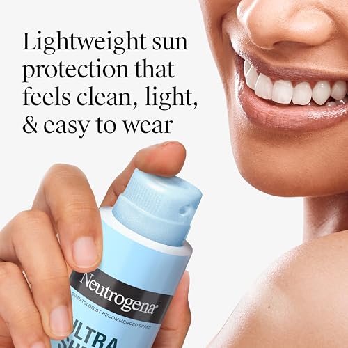 Neutrogena Ultra Sheer Dry Touch Sunscreen Spray SPF 70 Broad Spectrum UVA UVB Protection Lightweight Water Resistant up to 80 Minutes Oil PABA Oxybenzone Free, 3-pack of 5 oz