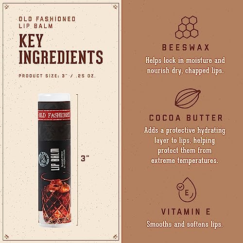 18.21 Man Made Lip Balm - Hydrating Old Fashioned Flavor for Men
