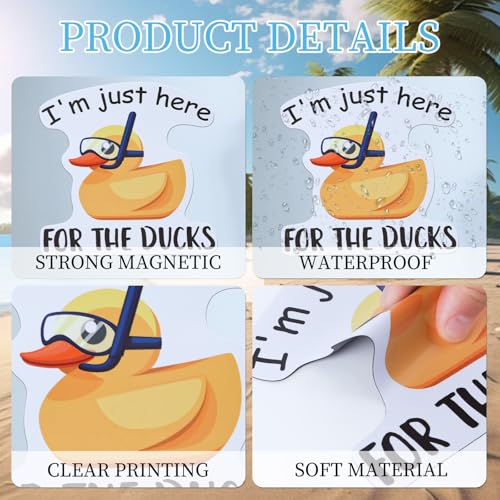 Cruise Door Magnets - 9PCS Funny Nautical Stickers for Cabin Decor