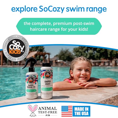 SoCozy Kids Swim 3-in-1 Shampoo, Conditioner & Body Wash