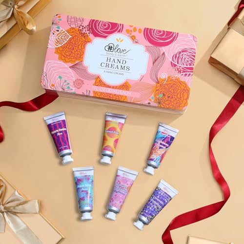 Red Body & Earth #LOVE Hand Cream Gift Set - Travel Size Moisturizing Lotion for Women