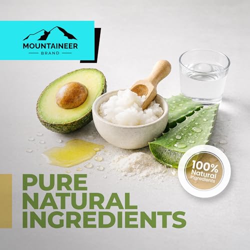 Mountaineer Brand Tundra Body Wash for Men | 100% Natural 12oz