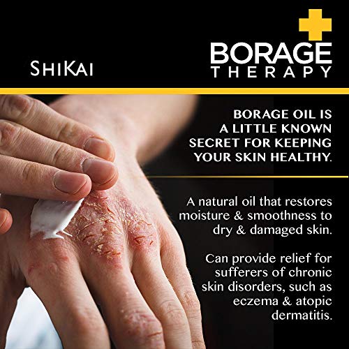 ShiKai Borage Therapy Foot Cream - Fragrance-Free Moisturizer for Dry Heels