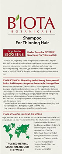 B'IOTA Botanicals Repairing Shampoo for Thinning Hair
