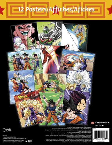 Dragon Ball Z Poster Book - 12 Officially Licensed Posters