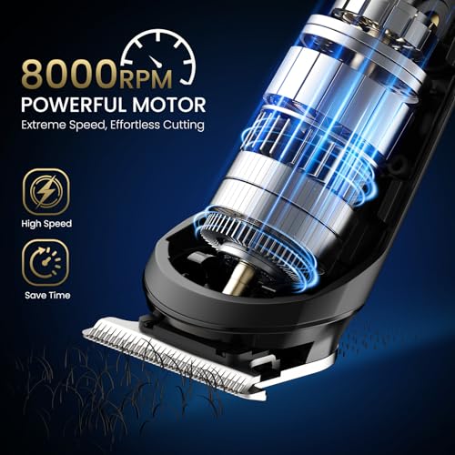 Ufree 3-in-1 Beard Trimmer & Grooming Kit - IPX6 Waterproof Electric Razor