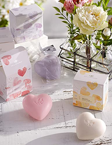 Pre de Provence French Lavender Heart Soap, 200g Artisanal Bar Soap