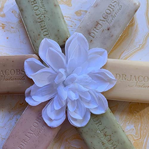 Dr. Jacobs Naturals Exfoliating Castile Bar Soap - Minty Cucumber Mojito, 5 oz