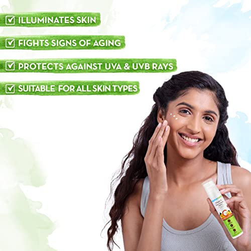 Mamaearth Vitamin C Day Cream SPF 20 - Brightening Moisturizer for Face 50g