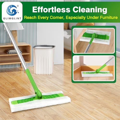 GLIMGLINT Disposable Dry Sweeping Cloths for Swiffer - 120 Count