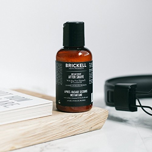 Brickell Men's Instant Relief Aftershave Balm - Scented 2 Fl Oz