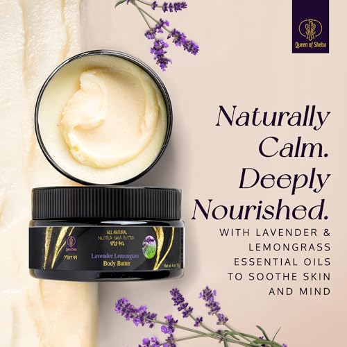 Queen of Shea Raw Organic East African Nilotica Shea Butter - 4 oz