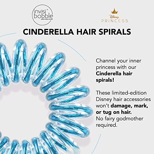 Invisibobble Kids Spiral Hair Ties 5-Pack - No-Ouch Coil Hair Bands for Girls & Toddlers