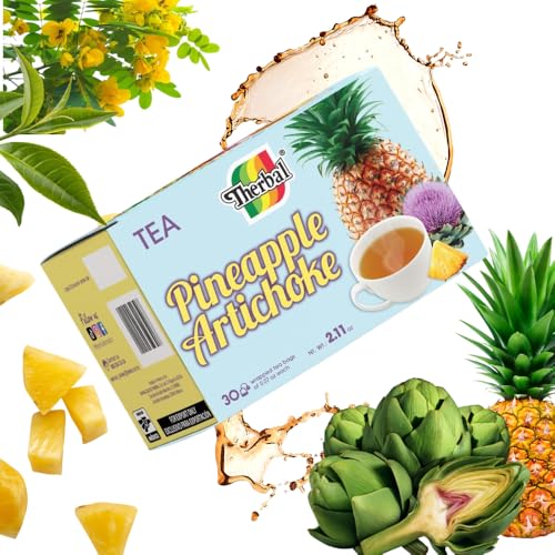 Caffeine-Free Herbal Pineapple Artichoke Tea - 30 Bags