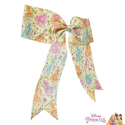 Disney Princess Hair Bows for Girls - Large Alligator Clip Bow