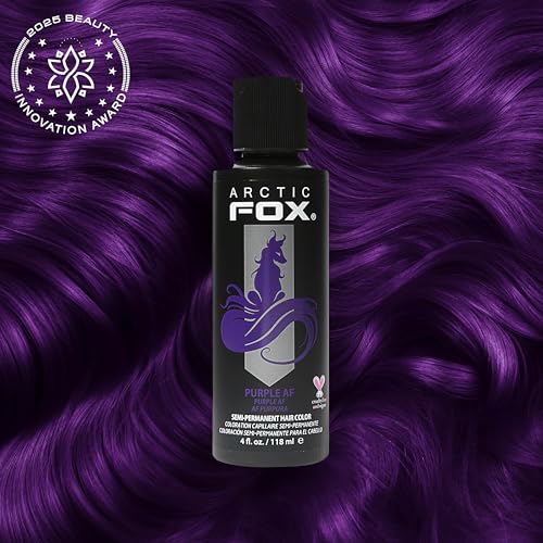Arctic Fox Vegan Semi-Permanent Purple Hair Dye - 4 fl oz