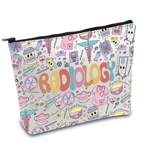 Radiology Cosmetic Bag for X-Ray Techs - Travel Organizer