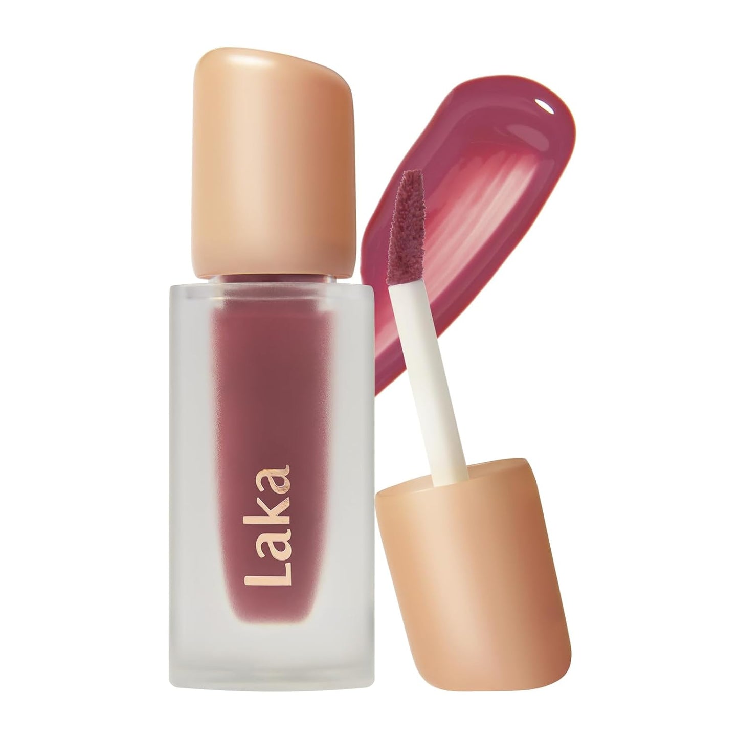 Fruity Glam Tint Lip Stain - Hydrating, Lightweight, Buildable Color | K-Beauty #101 Joyful, 4.5g/0.15oz