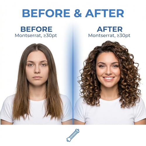 20 Pcs Blue Plastic Perm Rods for Hair Curling - 0.35 Inch