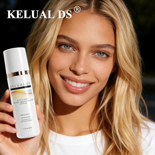 KELUAL DS Anti-Aging Tinted Moisturizer SPF 46 - Hydrating & Universal