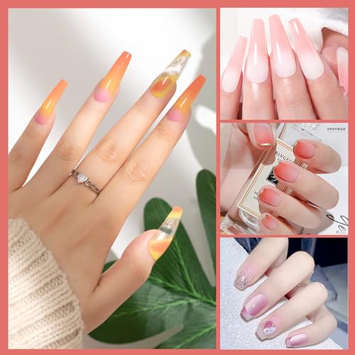 9-Piece Nail Art Brush Set - Dual-Ended Tools for DIY Designs