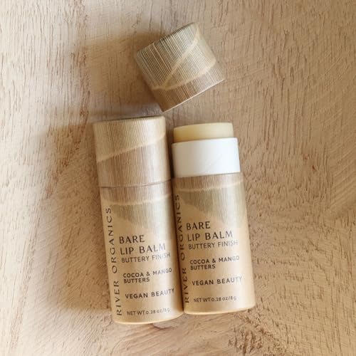 Organic Vegan Lip Balm for Chapped Lips - 0.28 OZ