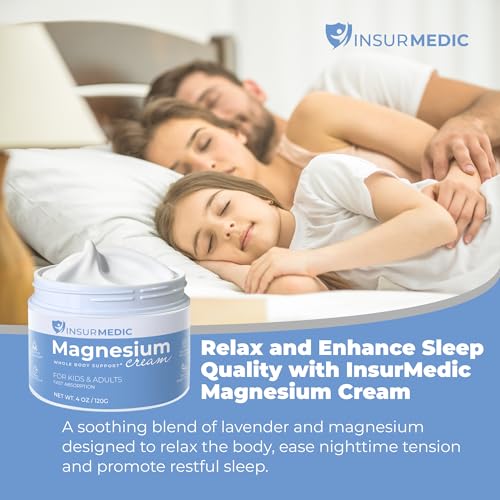 InsurMedic Magnesium Cream with Lavender - Topical Muscle Recovery Lotion