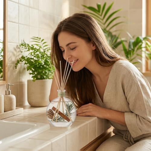 Cedarwood & White Musk Reed Diffuser - Luxury Home Fragrance