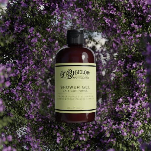 C.O. Bigelow Lavender Peppermint Shower Gel 10.1 Fl Oz - Moisturizing Body Wash