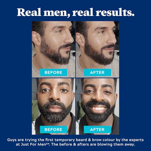 Just For Men 1-Day Beard & Brow Color - Temporary Black Dye
