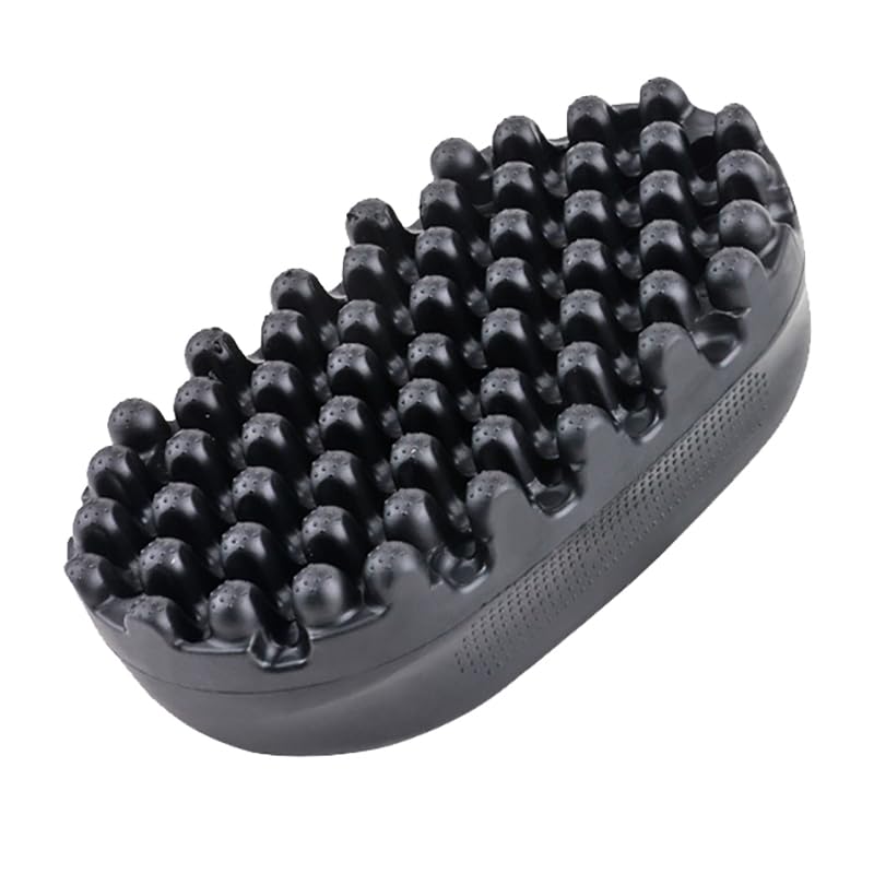 Silicone Curling Brush for Afro Curls - Durable Hair Styling Tool