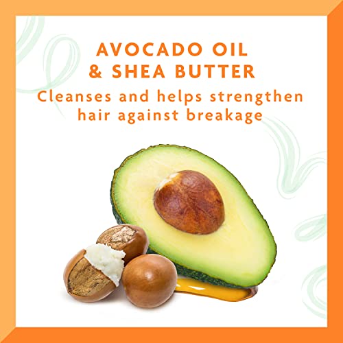 Cantu Avocado Hydrating Shampoo with Shea Butter, 13.5 oz (Pack of 2)