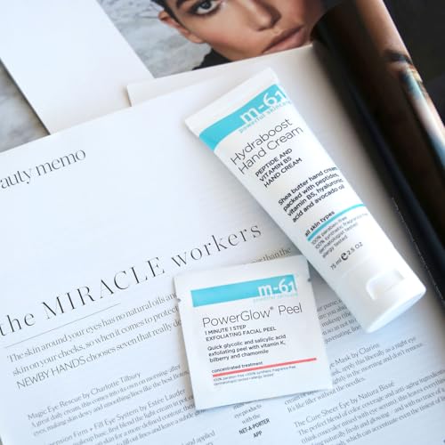 M-61 Hydraboost Hand Cream 75ml Nourishing Moisturizer with Hyaluronic, Shea & Avocado Oil