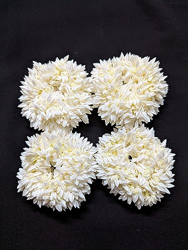 Artificial Hair Gajra Bands Set for Weddings & Festivals - Reusable Indian Bridal Hair Accessories