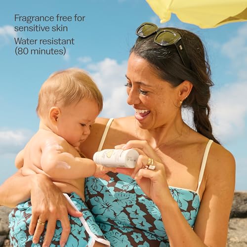 Sun Bum Baby Bum Mineral SPF 50 Roll-On Sunscreen 3 oz - Vegan, Hypoallergenic, Travel Size