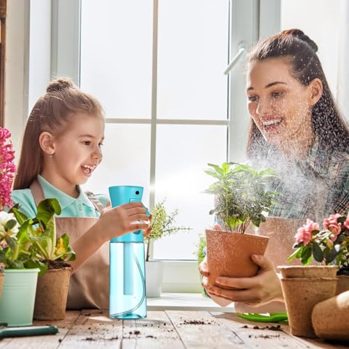 HIVEKLY Continuous Fine Mist Spray Bottle for Hair & Plants