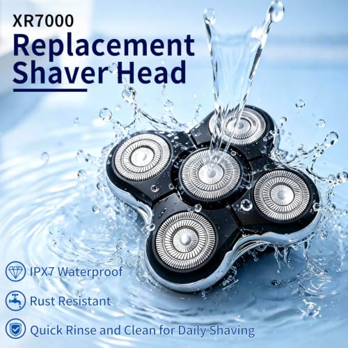 RusicEss 1 Pack XR7000 Replacement Blades for Remington Balder Pro Head Shaver