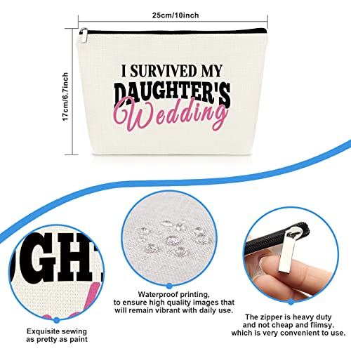 Mother Of The Bride Gift from Daughter Makeup Bag Wedding Gifts for