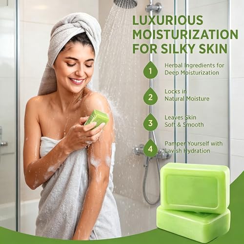 Natural Tea Tree Soap Bar - Gentle Exfoliating Relief for Skin