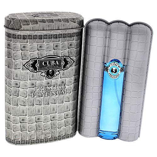 Cuba Original Eau De Toilette Spray for Men, 3 oz - Prestige Platinum