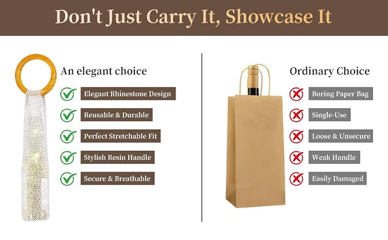 White Handwoven Diamonds Patterned Bag with Dividers for Jewelry & Bottles