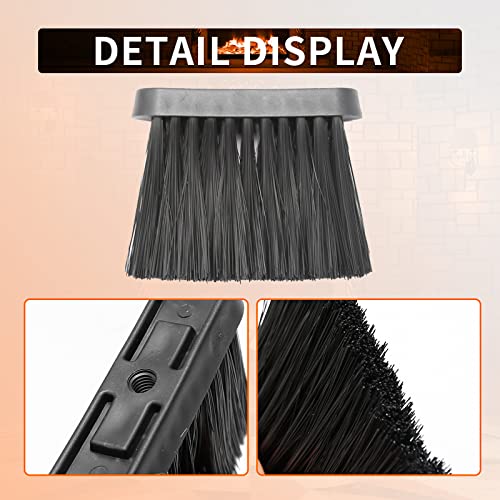 UOIENRT 2-Pack Fireplace Cleaning Brush with Large Handle