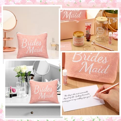 14-Piece Bridesmaid Proposal Gift Set with Glass Cup and Accessories