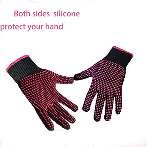 AFT90 Heat Resistant Gloves for Hair Styling - 2 Pcs