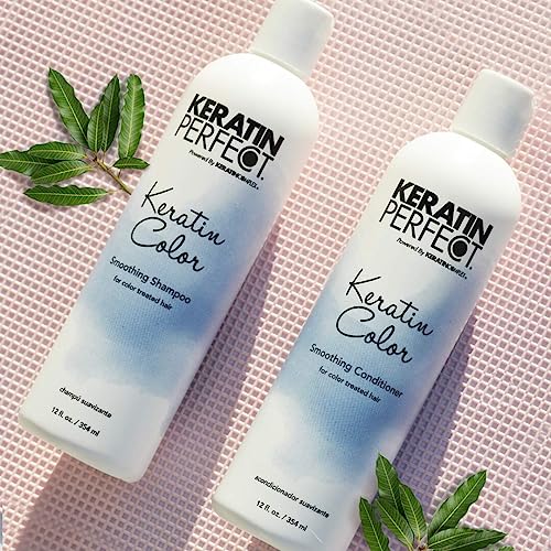 Keratin Perfect Color Smoothing Conditioner - 12oz for Color-Treated Hair